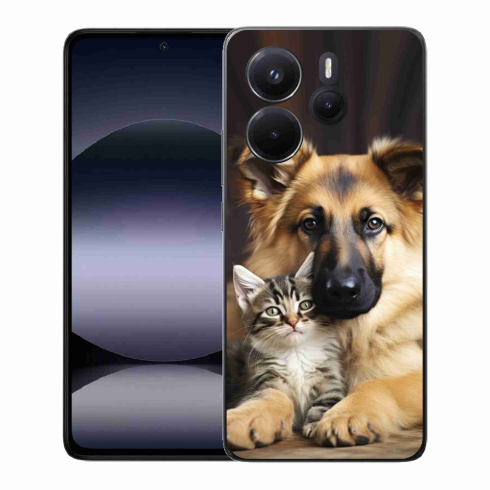 Gél borító mmCase a Xiaomi Redmi Note 14-hez - állatbarátság