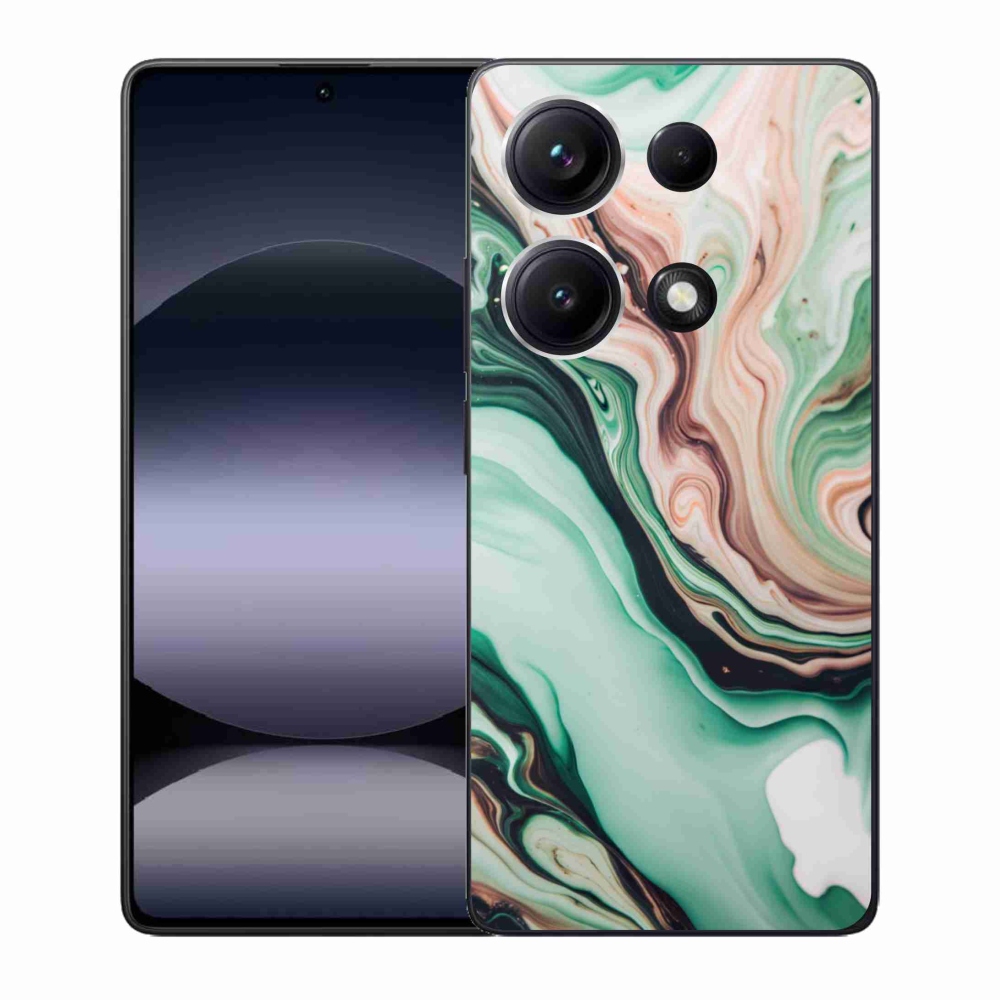 Gél borítás mmCase a Xiaomi Redmi Note 14S-hez - absztrakt motívum 62