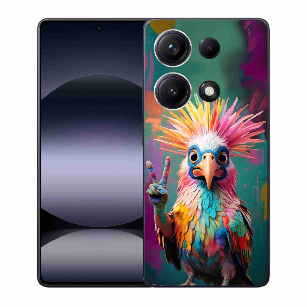 Gél borítás mmCase a Xiaomi Redmi Note 14S-hez - színes lázadó