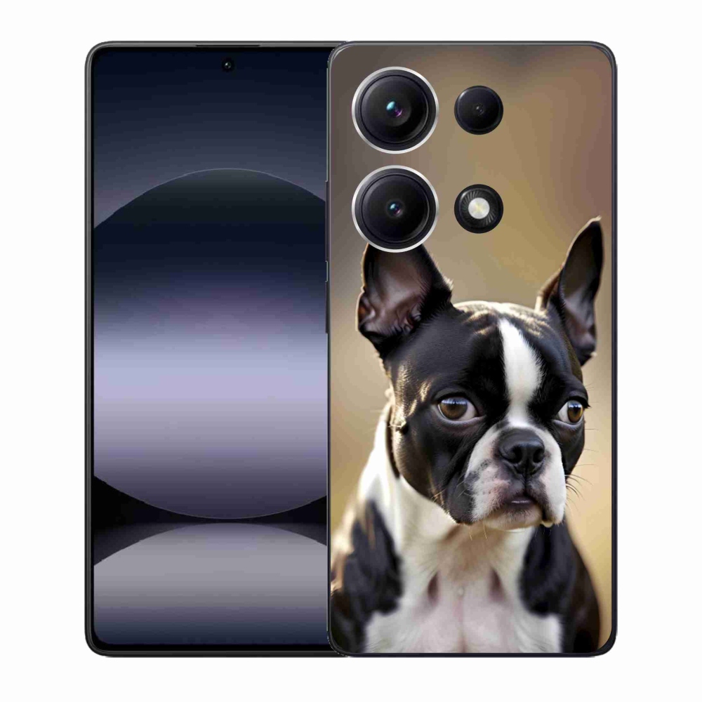 Gél borítás mmCase a Xiaomi Redmi Note 14S-hez - Boston Terrier