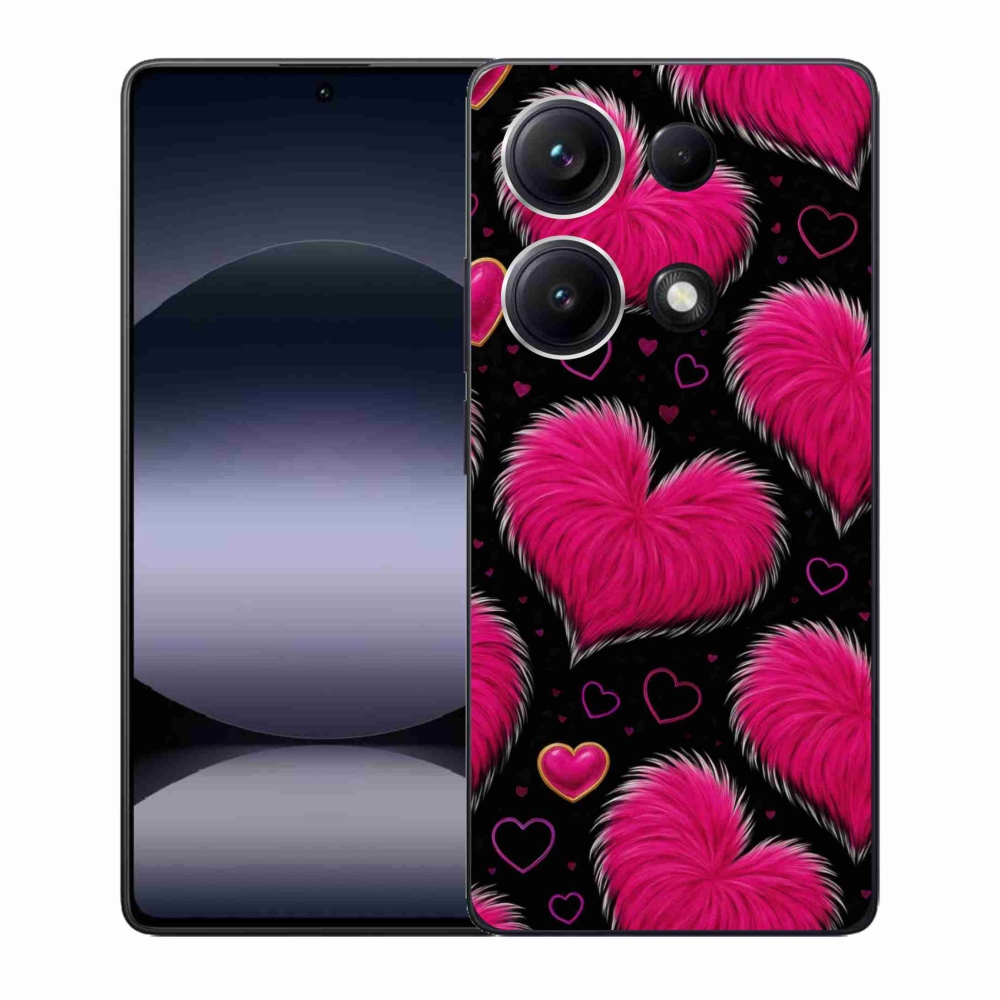 Gél borítás mmCase a Xiaomi Redmi Note 14S-hez - puha szív