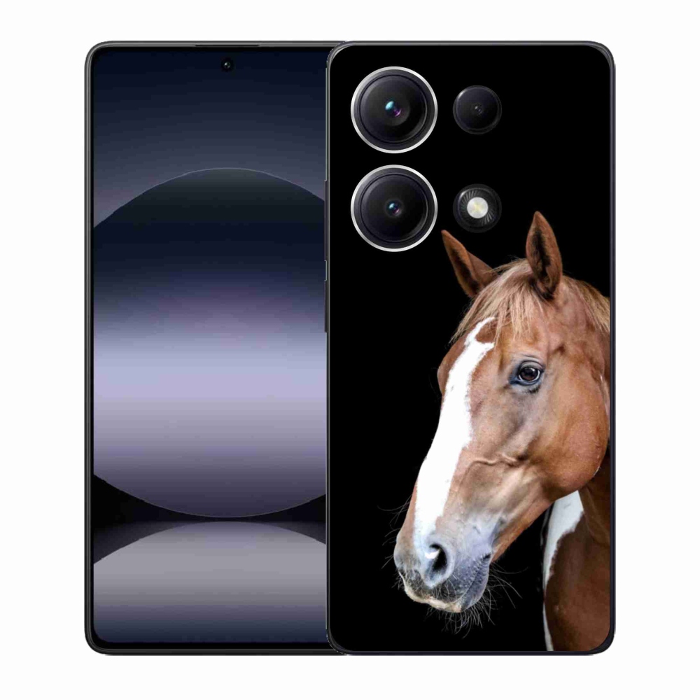 Gél borítás mmCase a Xiaomi Redmi Note 14S-hez - barna ló 3