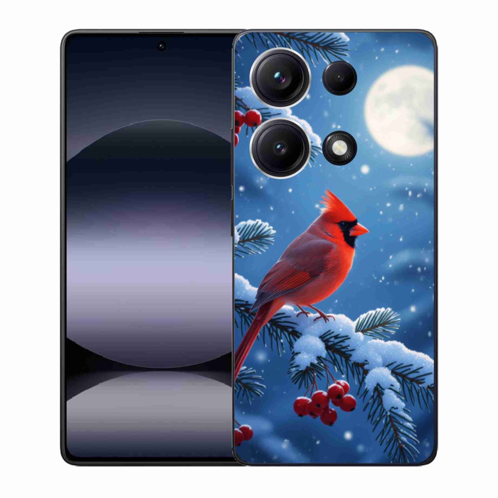 Gél borítás mmCase a Xiaomi Redmi Note 14S-hez - kardinálpiros színű