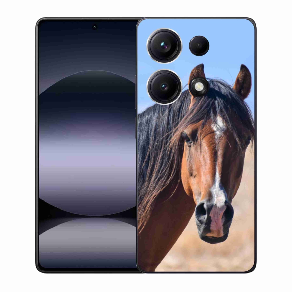 Gél borítás mmCase a Xiaomi Redmi Note 14S-hez - nyugodt ló