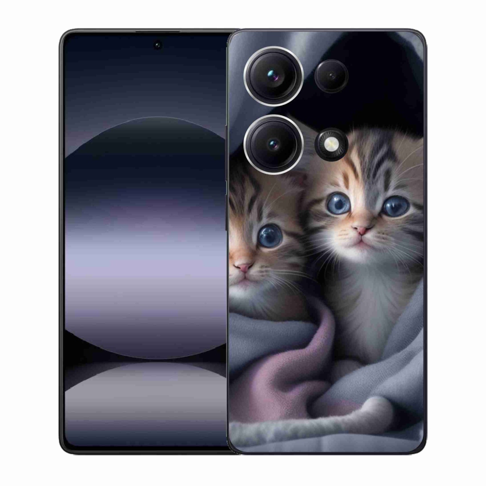 Gél borítás mmCase a Xiaomi Redmi Note 14S-hez - cat duo 2