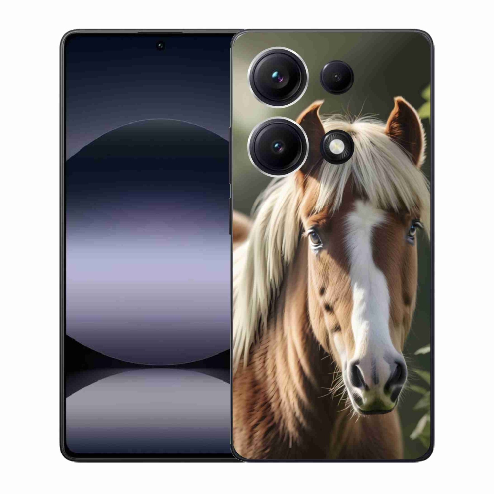Gél borítás mmCase a Xiaomi Redmi Note 14S-hez - ló könnyű sörénnyel