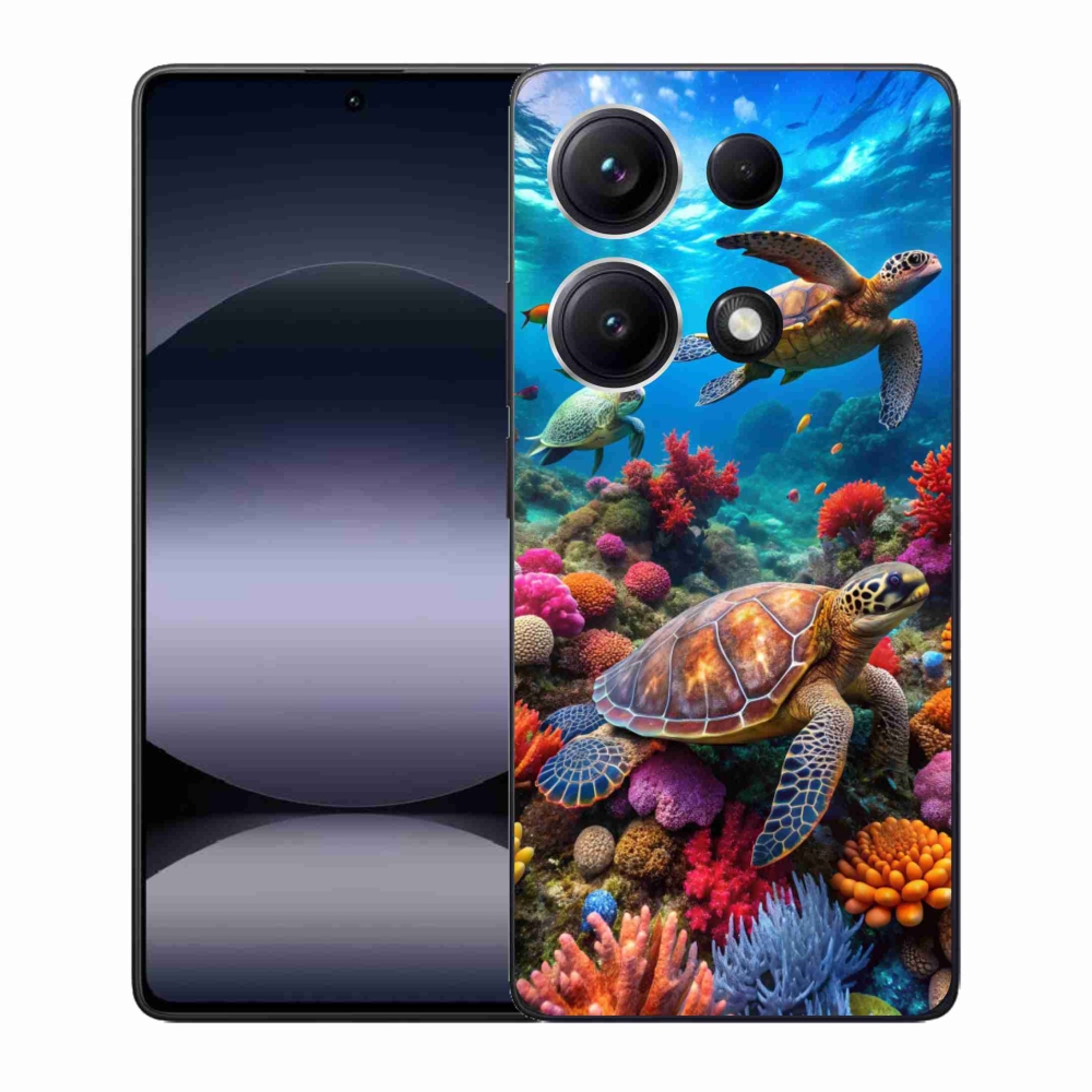 Gél borítás mmCase a Xiaomi Redmi Note 14S-hez - Sea World 2