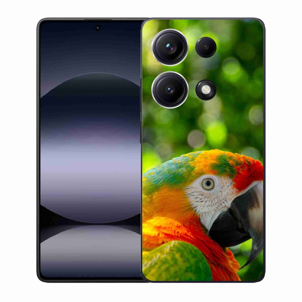Gél borítás mmCase a Xiaomi Redmi Note 14S-hez - papagáj ara 3