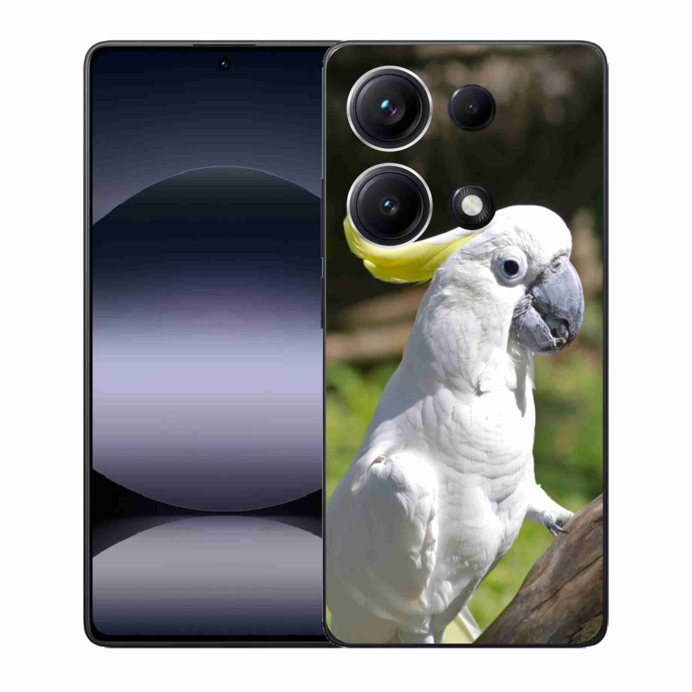 Gél borítás mmCase a Xiaomi Redmi Note 14S-hez - papagáj kakadu 2
