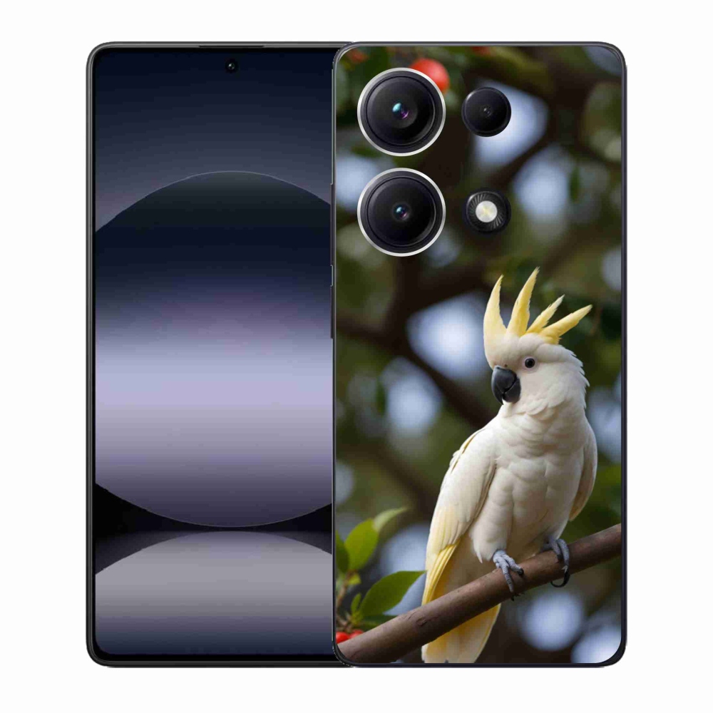 Gél borítás mmCase a Xiaomi Redmi Note 14S-hez - papagáj kakadu 3