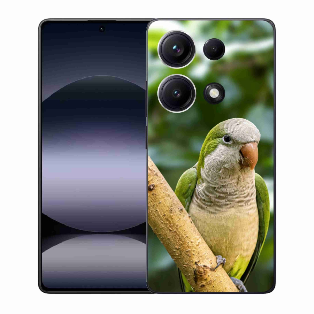 Gél borítás mmCase a Xiaomi Redmi Note 14S-hez - papagáj