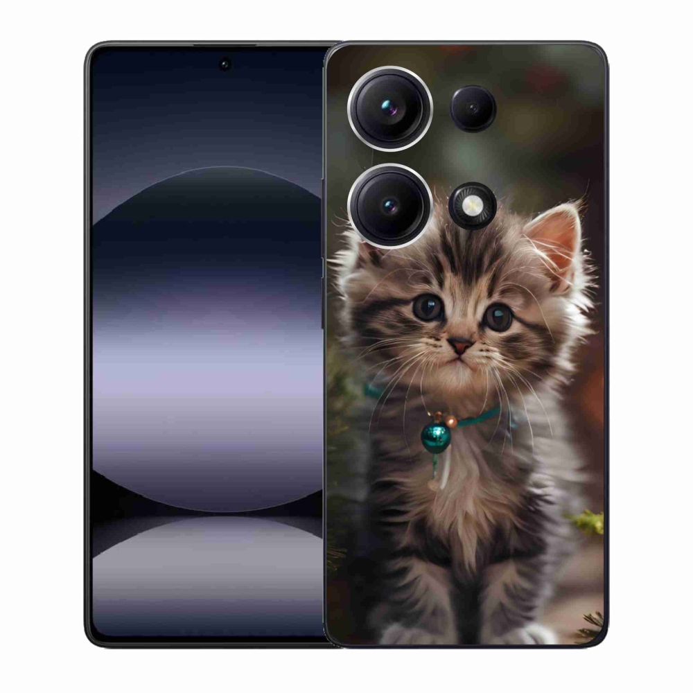 Gél borító mmCase a Xiaomi Redmi Note 14S-hez - aranyos cica 11