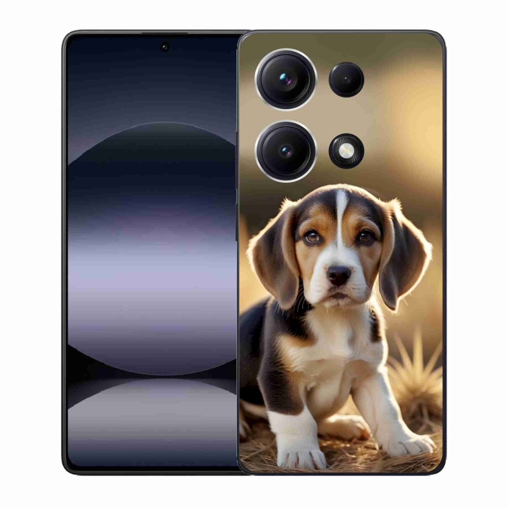 Gél borítás mmCase a Xiaomi Redmi Note 14S-hez - aranyos bézs színű