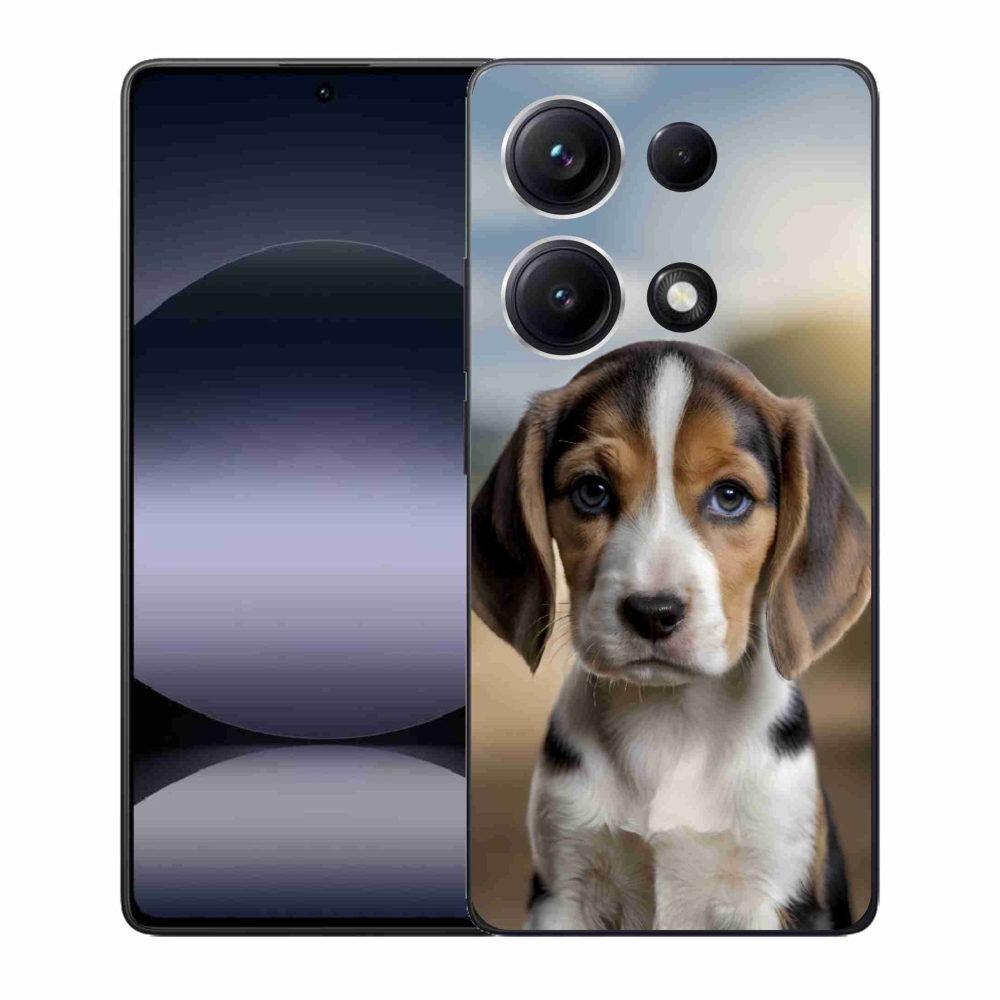 Gél borítás mmCase a Xiaomi Redmi Note 14S-hez - aranyos bézs színű