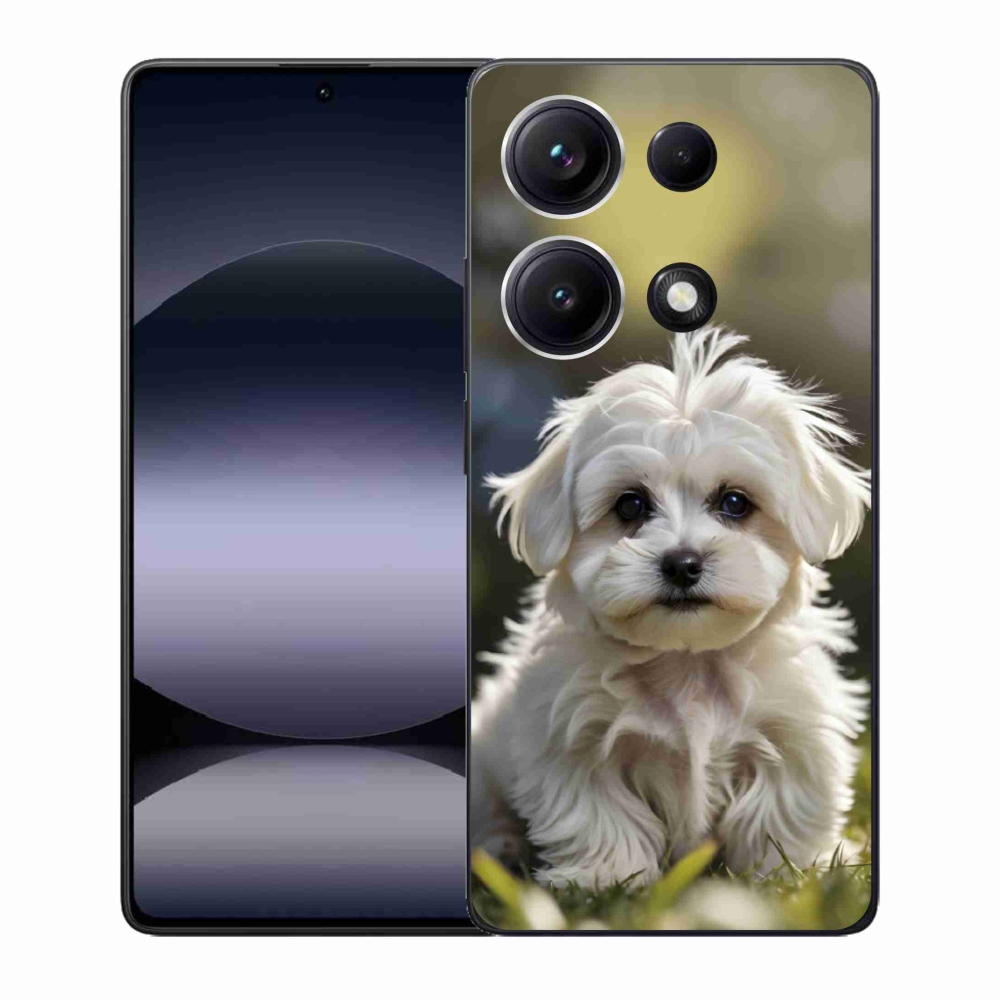 Gél borítás mmCase a Xiaomi Redmi Note 14S-hez - aranyos máltai kutya