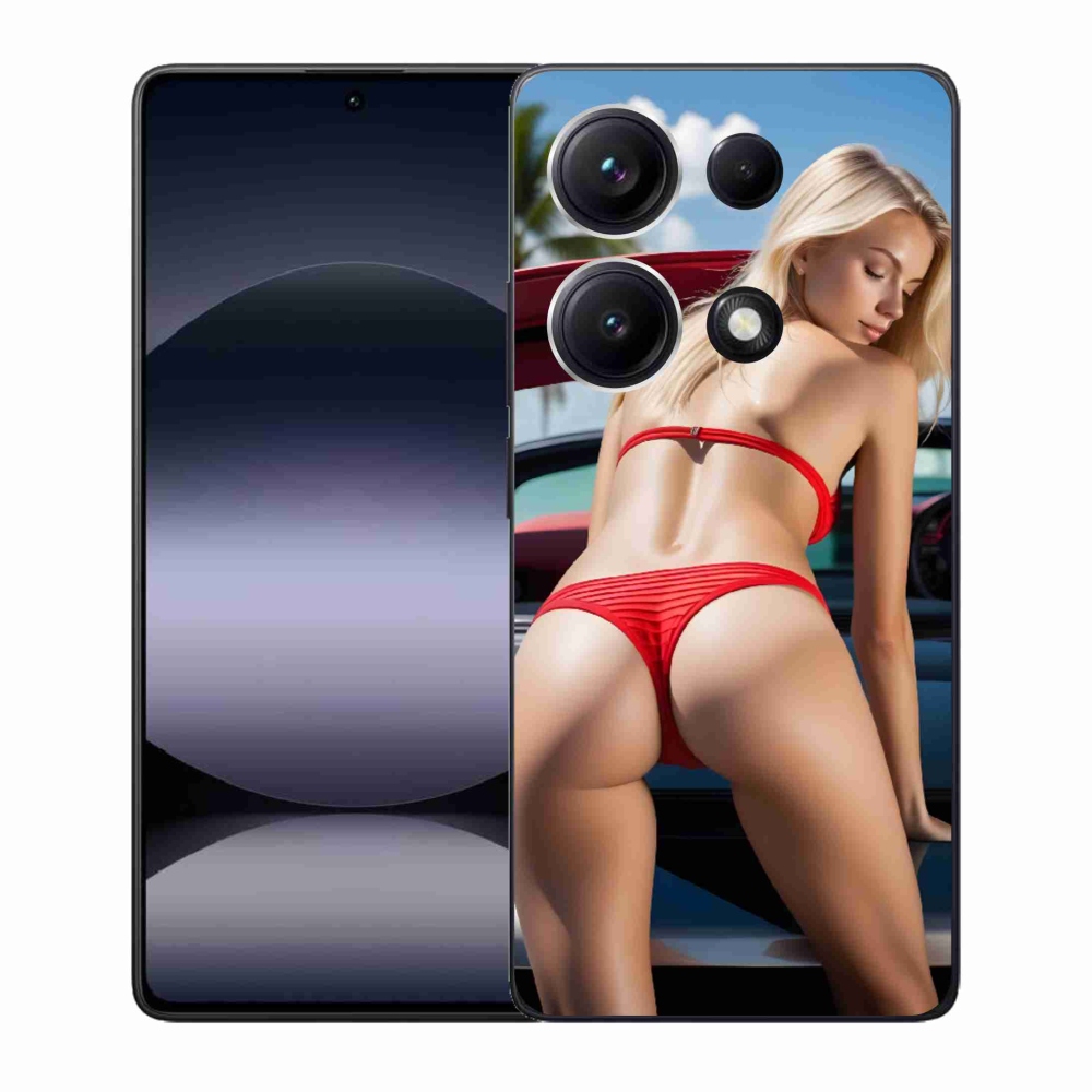 Gél borító mmCase a Xiaomi Redmi Note 14S-hez - szexi nő 2