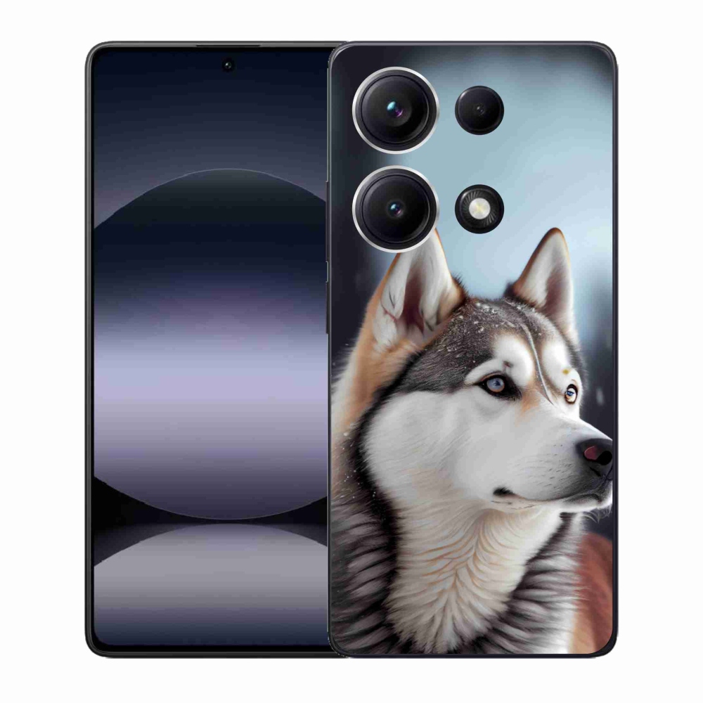 Gél borító mmCase a Xiaomi Redmi Note 14S-hez - Szibériai Husky
