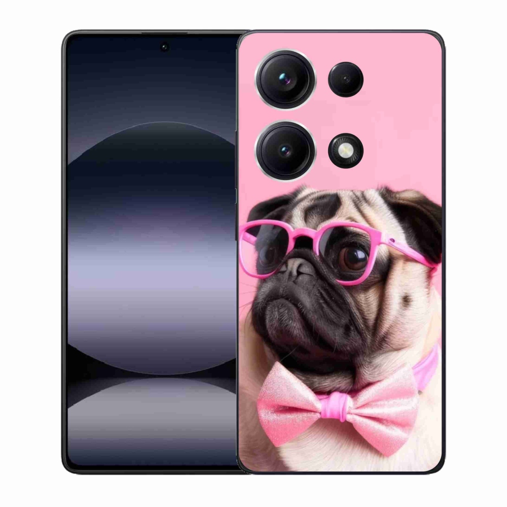 Gél borítás mmCase a Xiaomi Redmi Note 14S-hez - stílusos mopsz