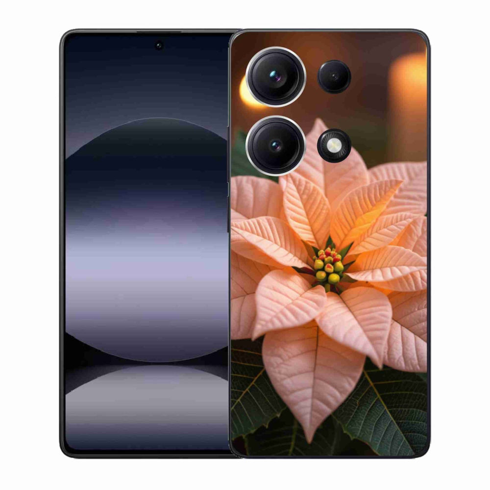 Gél borítás mmCase a Xiaomi Redmi Note 14S-hez - karácsonyi csillag