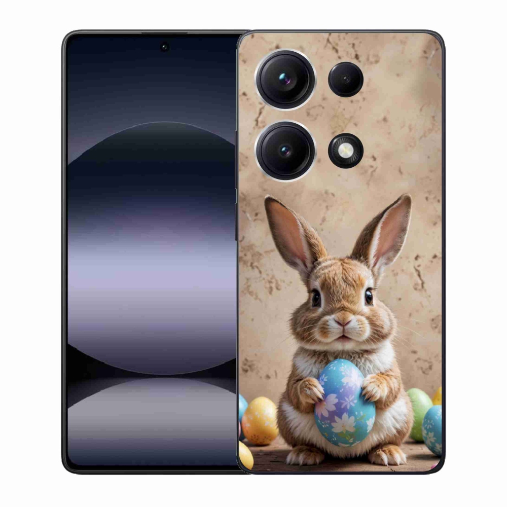 Gél borítás mmCase a Xiaomi Redmi Note 14S-hez - Húsvéti nyuszi