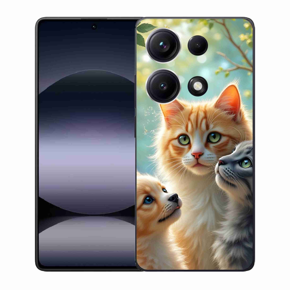 Gél borítás mmCase a Xiaomi Redmi Note 14S-hez - állatbarátság 2