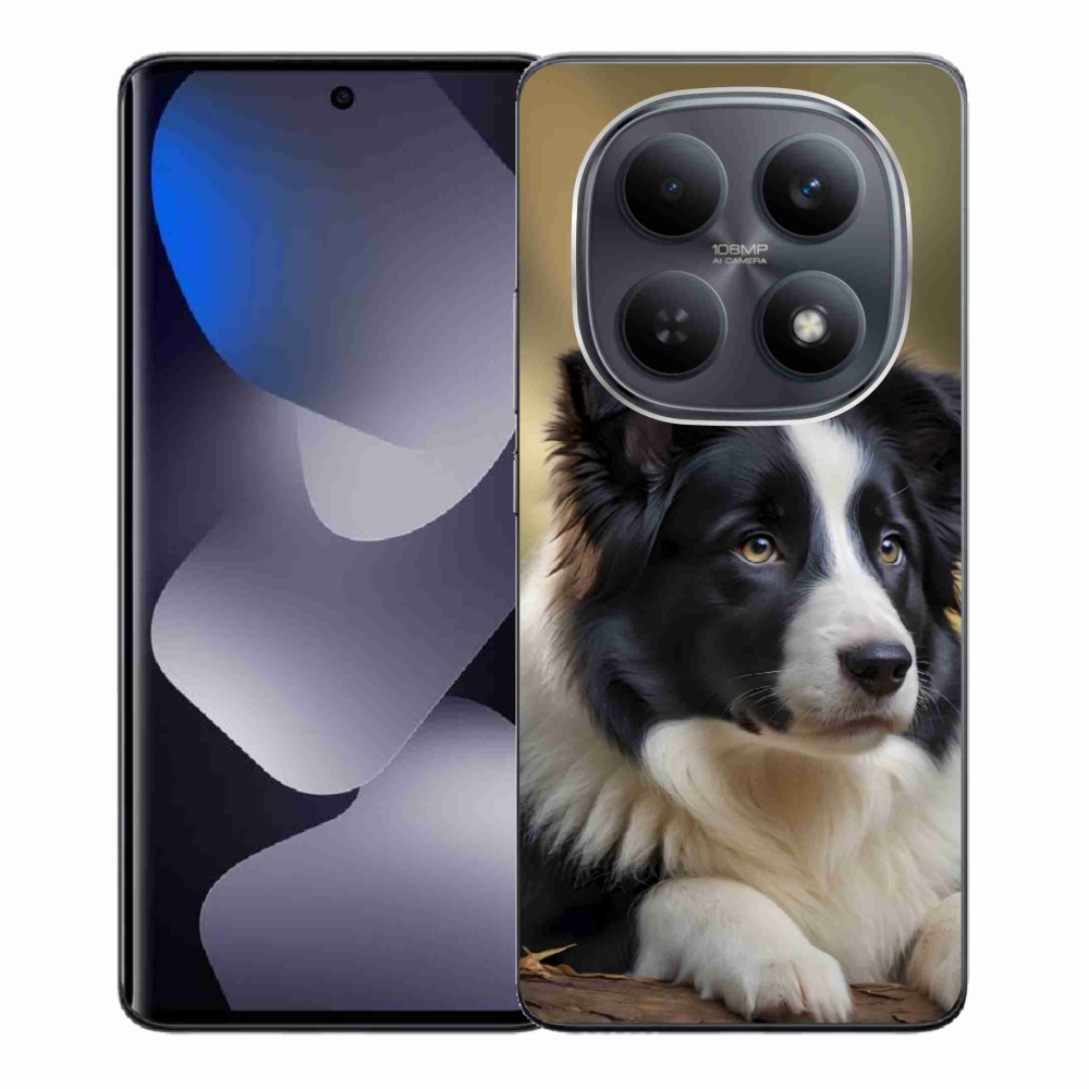 Gél borító mmCase a Xiaomi Redmi Note 15 4G/5G/Poco M8 5G - border colie 2 számára