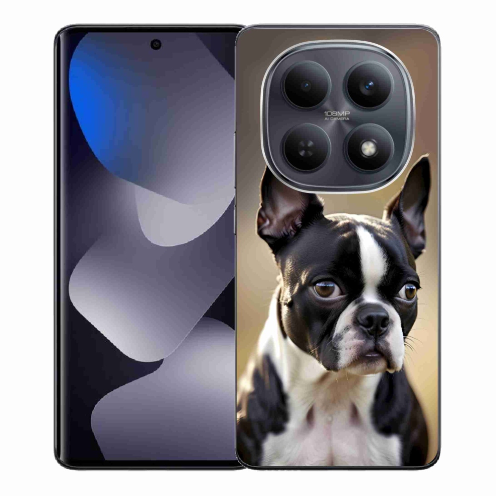 Gél borítás mmCase a Xiaomi Redmi Note 15 4G/5G/Poco M8 5G számára - Boston Terrier
