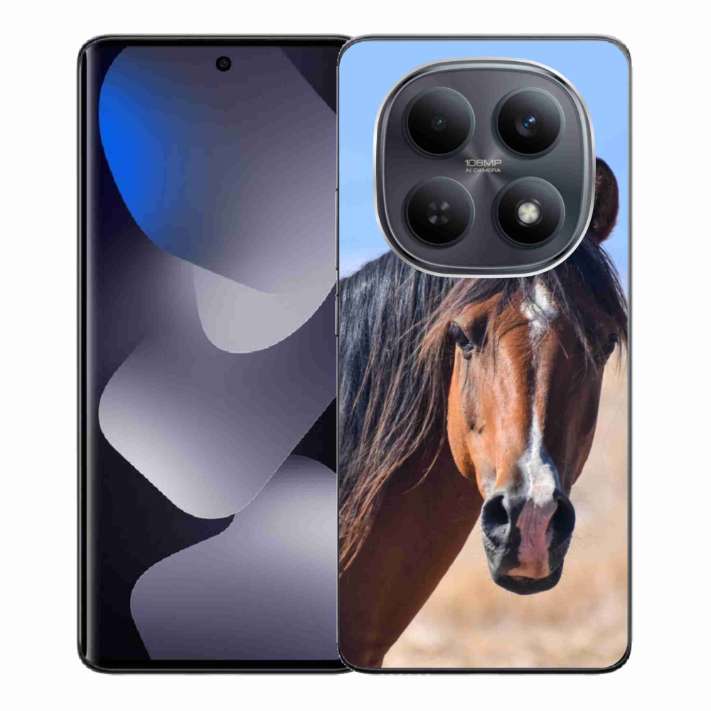 Gél borítás mmCase a Xiaomi Redmi Note 15 4G/5G/Poco M8 5G számára - nyugodt ló