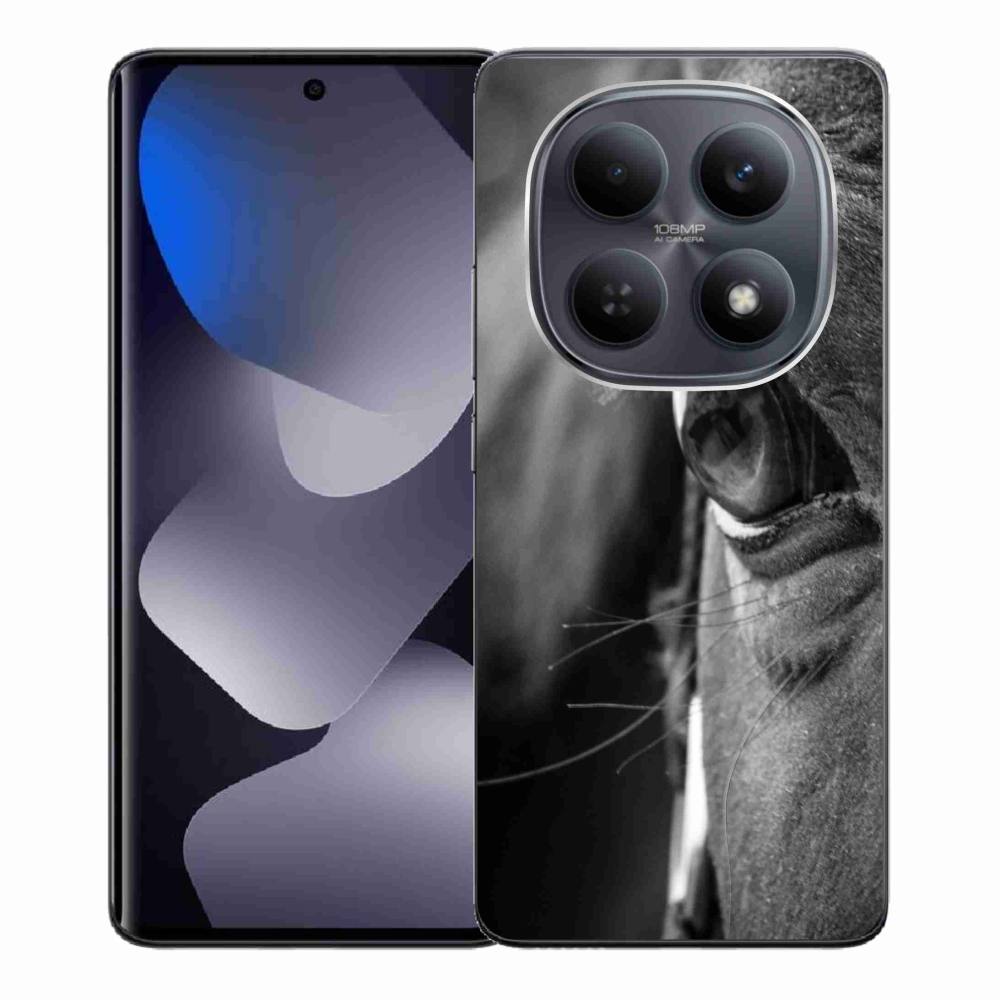 Gél borítás mmCase a Xiaomi Redmi Note 15 4G/5G/Poco M8 5G számára - ló nézet