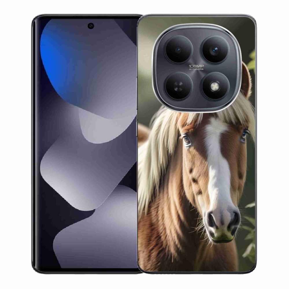 Gél borítás mmCase a Xiaomi Redmi Note 15 4G/5G/Poco M8 5G számára - ló könnyű sörénnyel