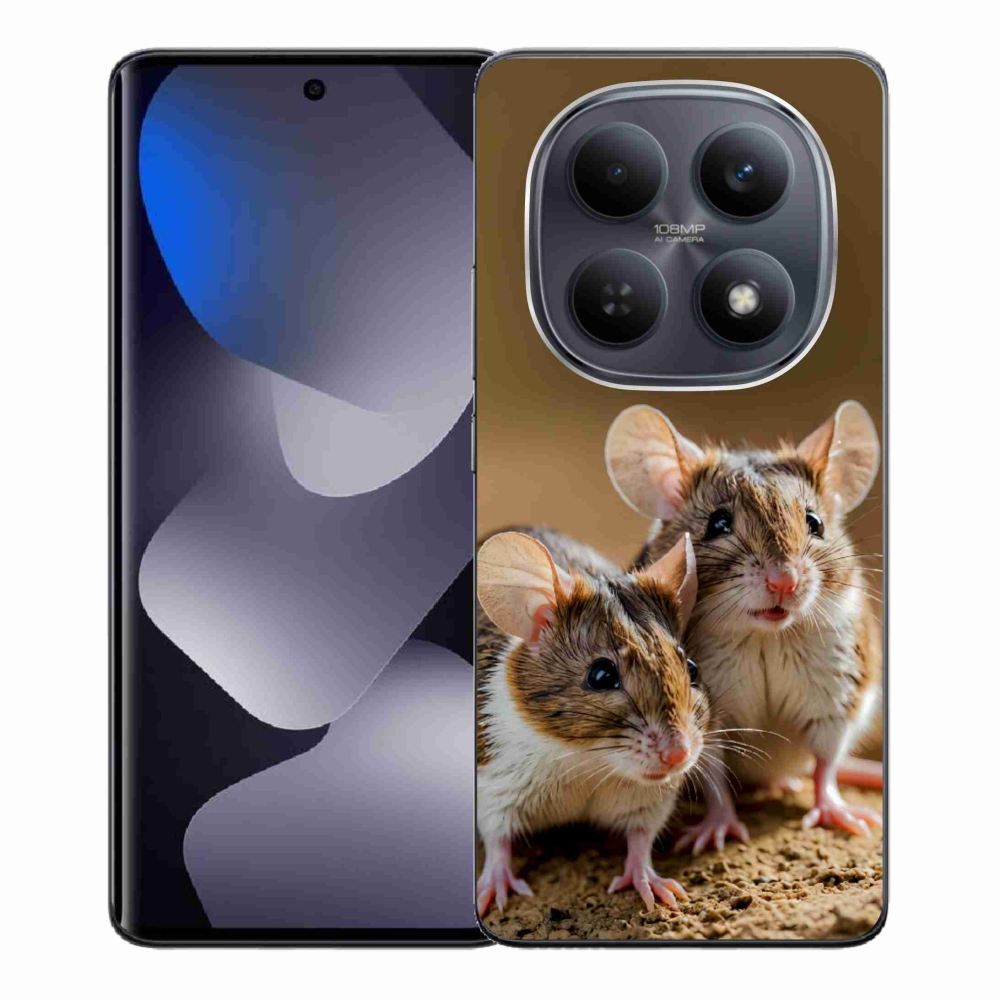 Gél borítás mmCase a Xiaomi Redmi Note 15 4G/5G/Poco M8 5G - egér duóhoz