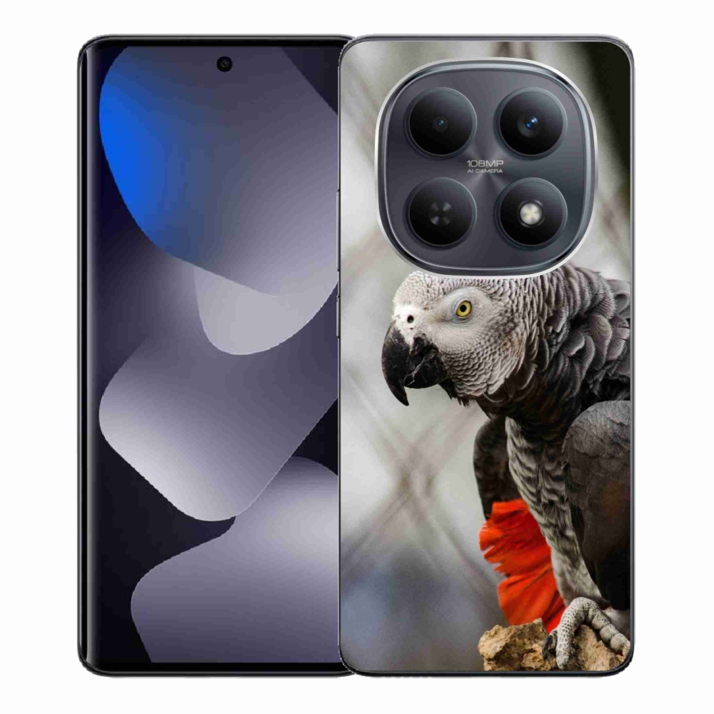 Gél borítás mmCase a Xiaomi Redmi Note 15 4G/5G/Poco M8 5G számára - papagáj jacco 3