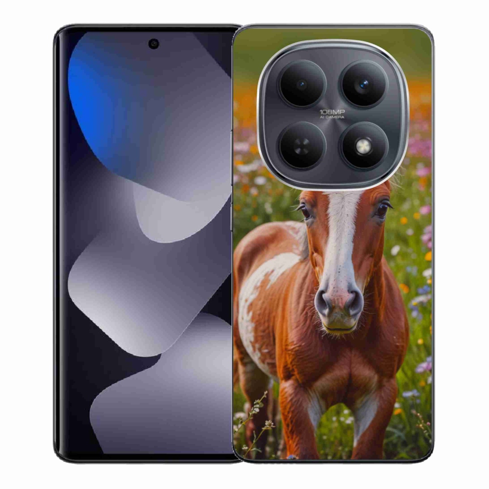 Gél borítás mmCase a Xiaomi Redmi Note 15 4G/5G/Poco M8 5G számára - aranyos csikócsikó