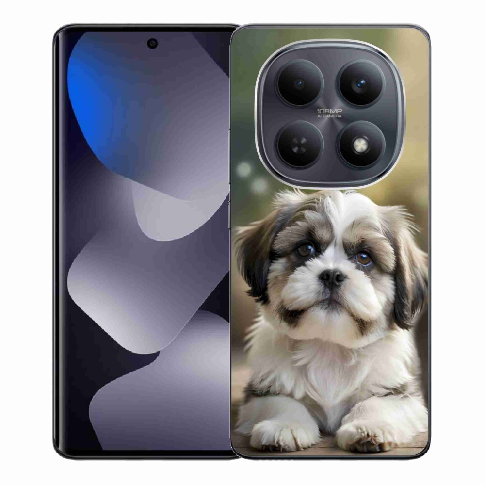 Gél borítás mmCase a Xiaomi Redmi Note 15 4G/5G/Poco M8 5G számára - aranyos shih-tzu