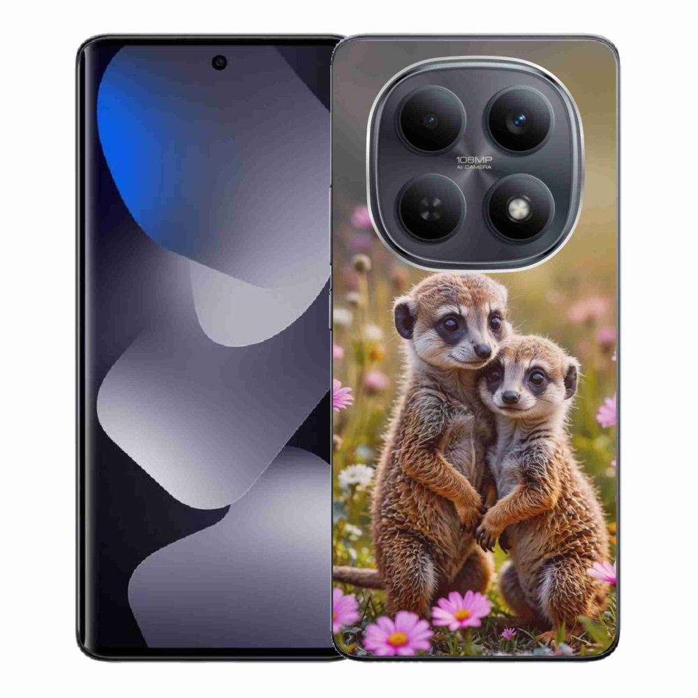 Gél borítás mmCase a Xiaomi Redmi Note 15 4G/5G/Poco M8 5G - suricate duo számára