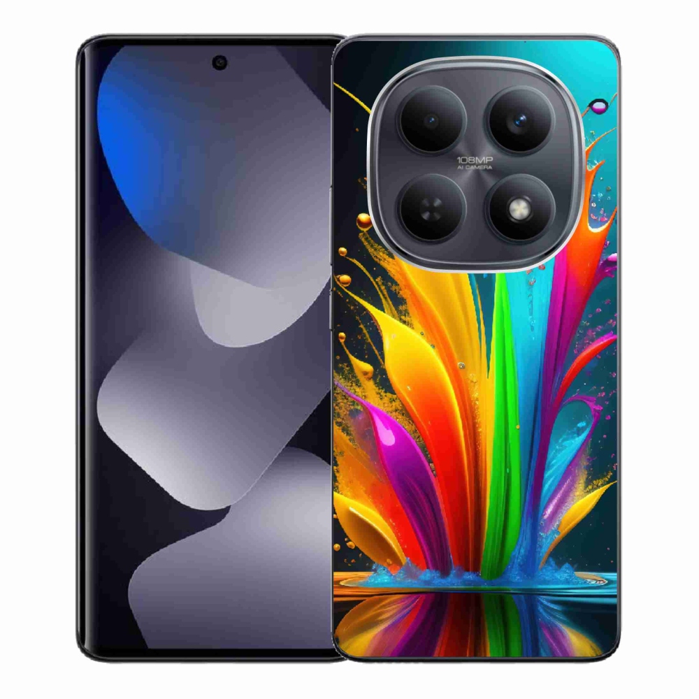 Gél borítás mmCase a Xiaomi Redmi Note 15 4G-hez - absztrakt motívum 1