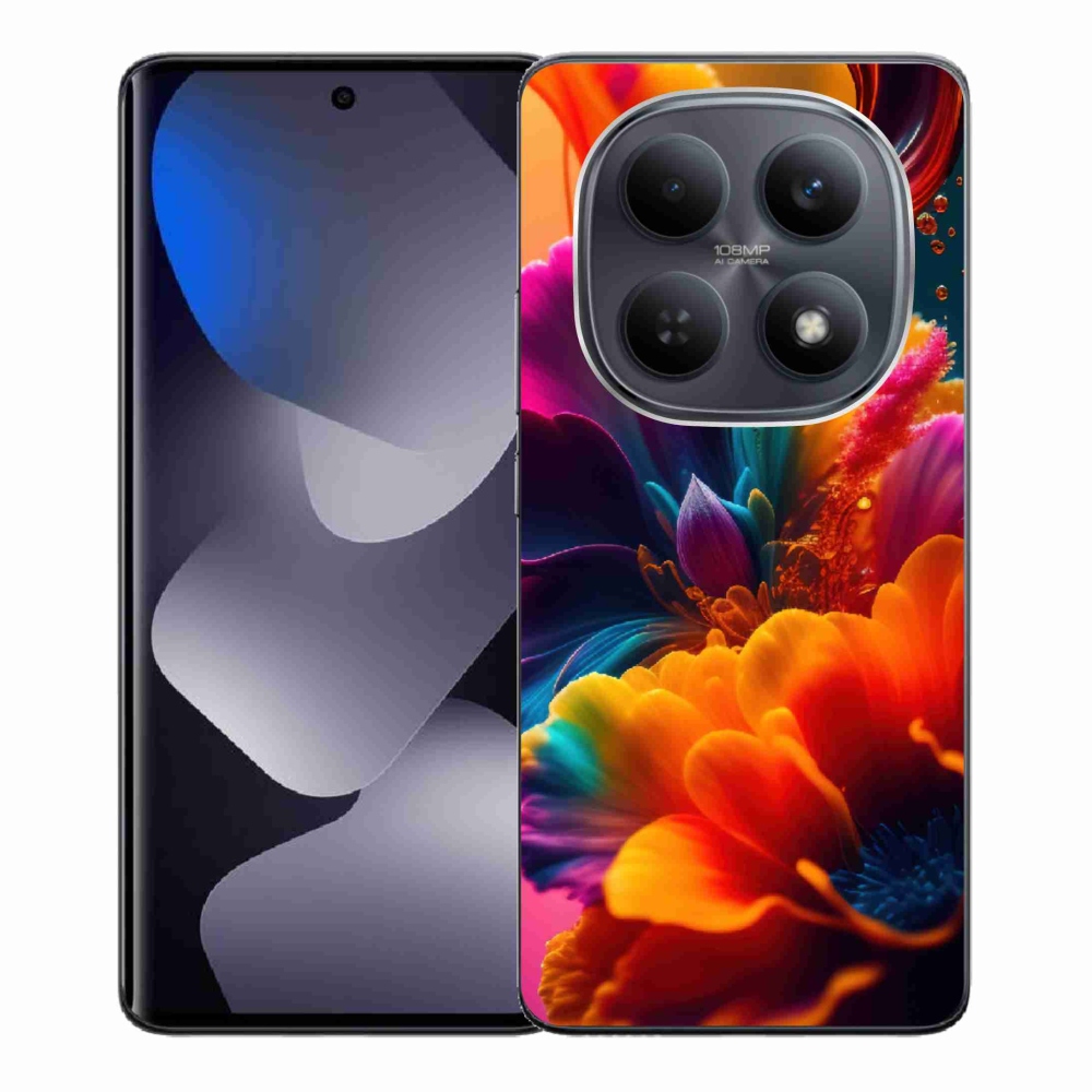 Gél borítás mmCase a Xiaomi Redmi Note 15 4G-hez - absztrakt motívum 2