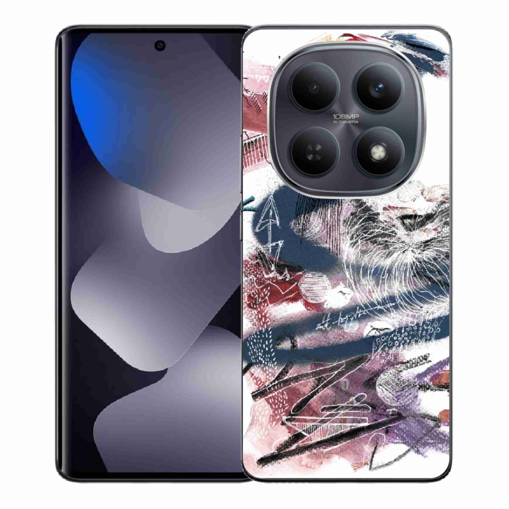 Gél borítás mmCase a Xiaomi Redmi Note 15 4G-hez - absztrakt motívum 28
