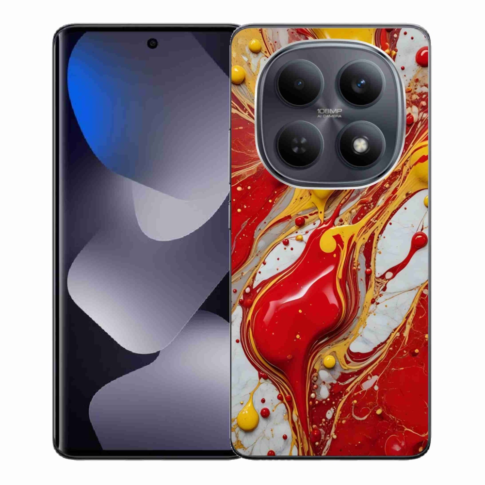 Gél borítás mmCase a Xiaomi Redmi Note 15 4G-hez - absztrakt motívum 42