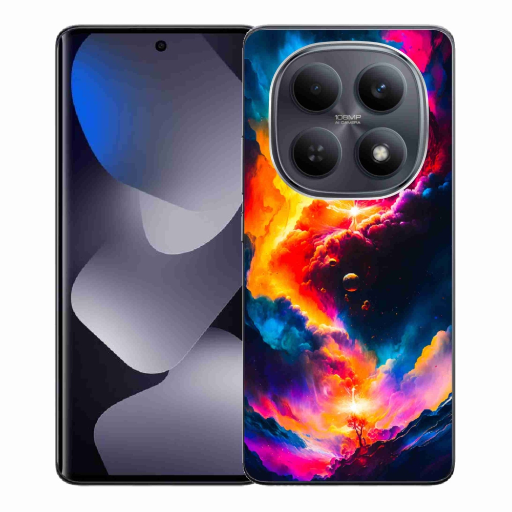 Gél borítás mmCase a Xiaomi Redmi Note 15 4G-hez - absztrakt motívum