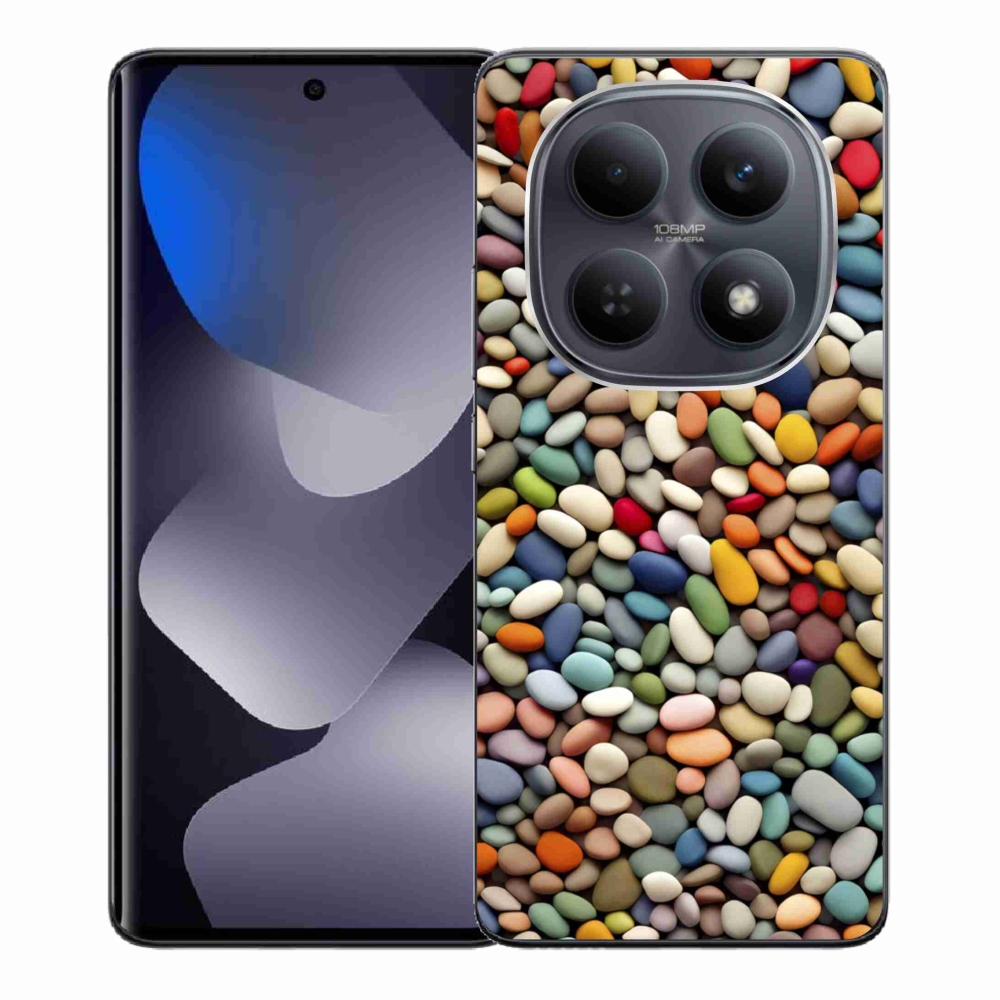 Gél borítás mmCase a Xiaomi Redmi Note 15 4G-hez - színes strasszkövek 2