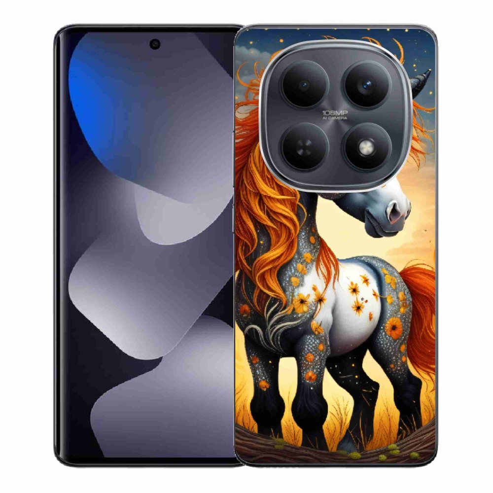 Gél borítás mmCase a Xiaomi Redmi Note 15 4G-hez - színes póni
