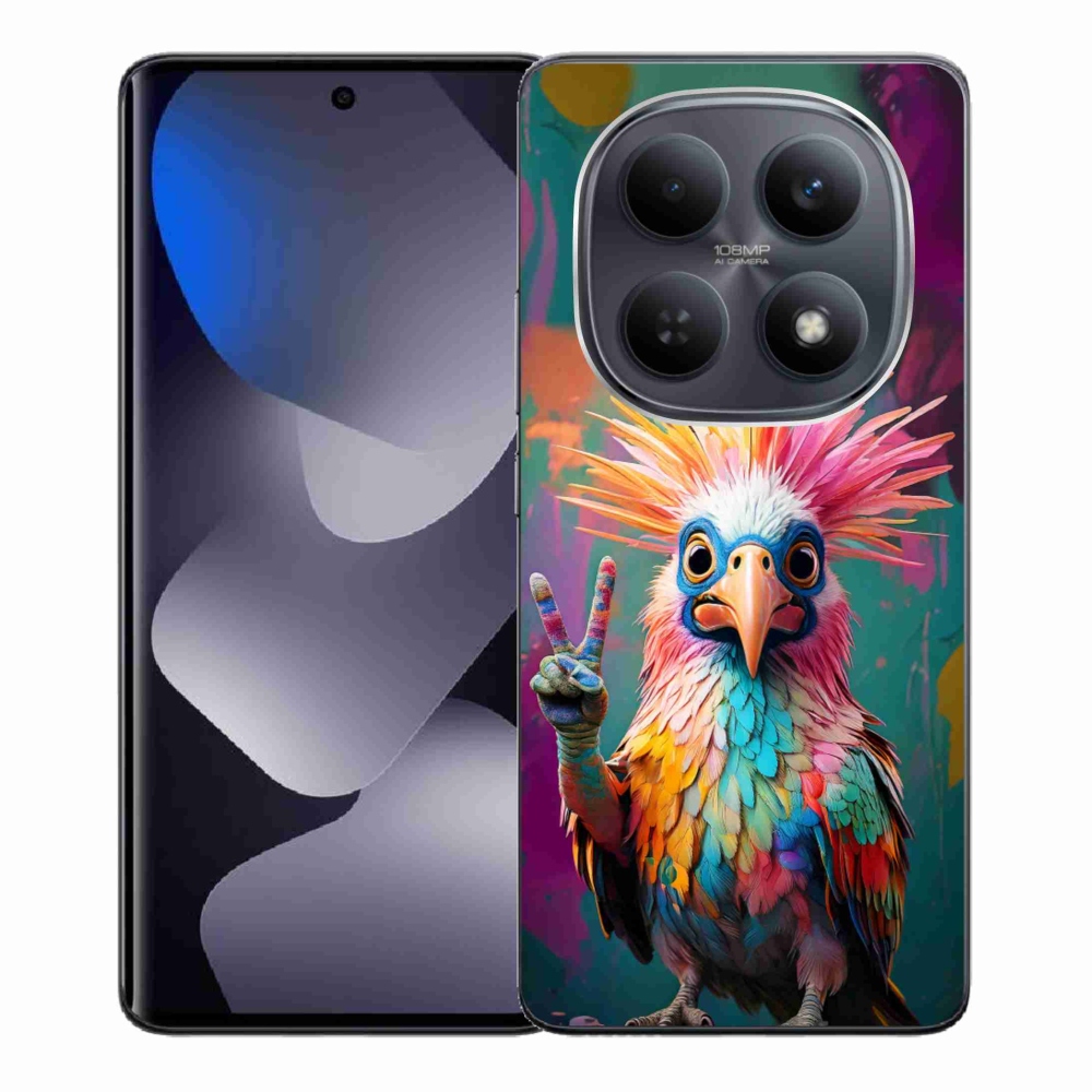 Gél borítás mmCase a Xiaomi Redmi Note 15 4G-hez - színes lázadó