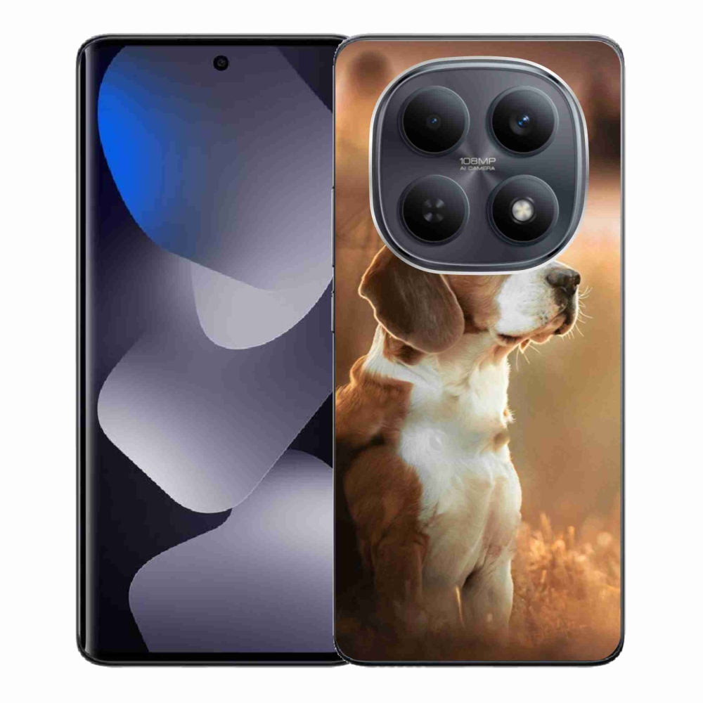Zselés borítás mmCase a Xiaomi Redmi Note 15 4G-hez - bézs színű