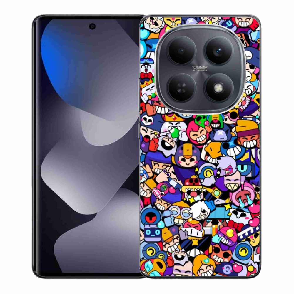Gél borítás mmCase a Xiaomi Redmi Note 15 4G-hez - brawl stars 2