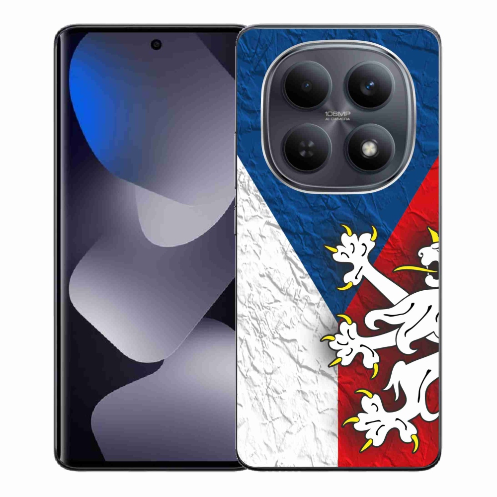 Gél borítás mmCase a Xiaomi Redmi Note 15 4G - cseh zászlóhoz 1