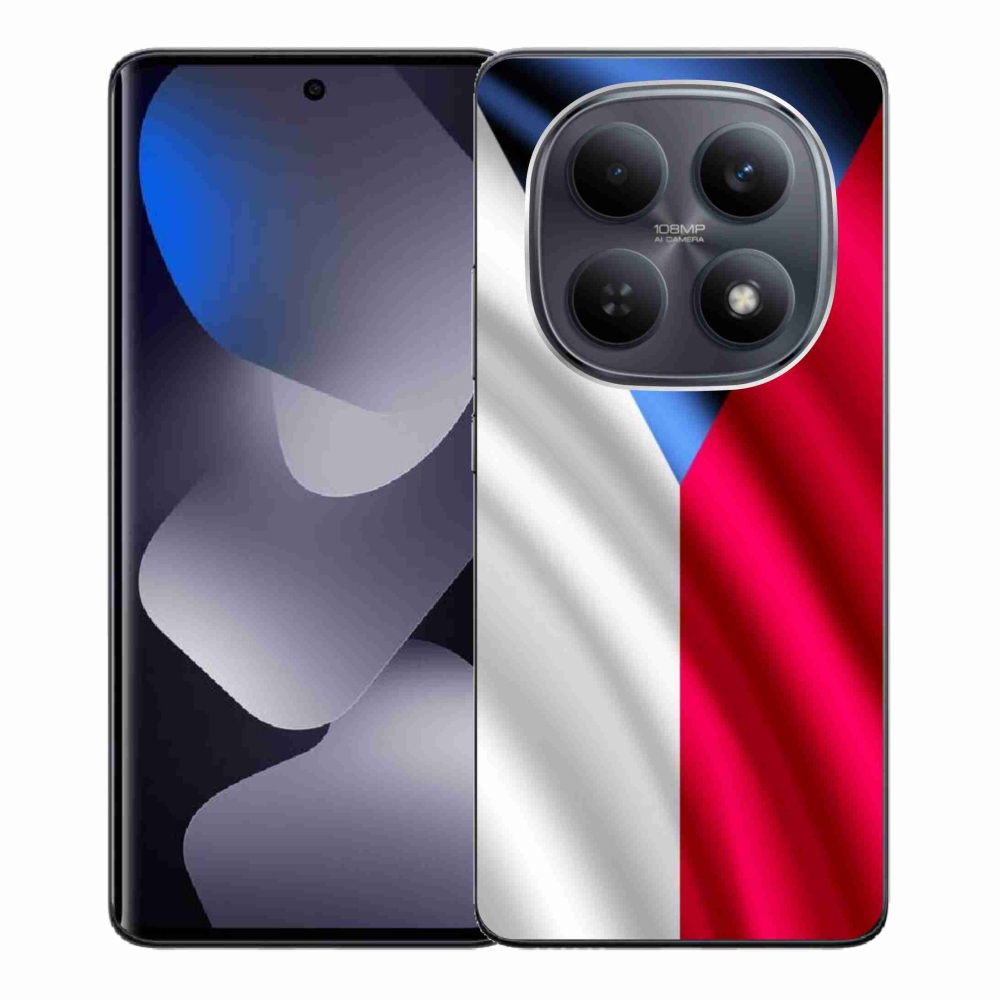 Gél borítás mmCase a Xiaomi Redmi Note 15 4G - cseh zászlóhoz