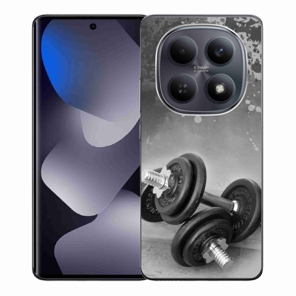 Gél borítás mmCase a Xiaomi Redmi Note 15 4G-hez - súlyzók 1