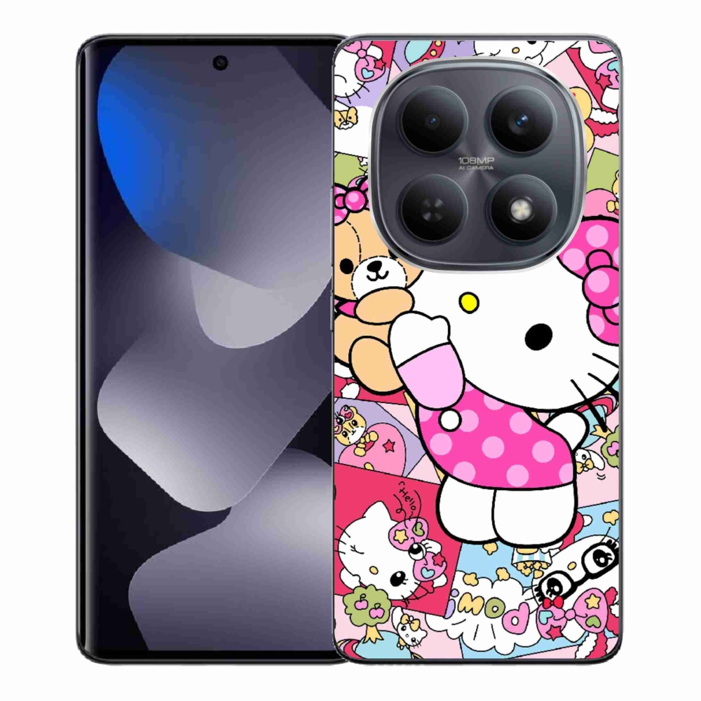 Gél borítás mmCase a Xiaomi Redmi Note 15 4G-hez - aranyos cica