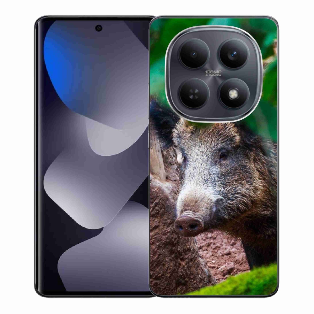 Gél borítás mmCase a Xiaomi Redmi Note 15 4G-hez - vaddisznó